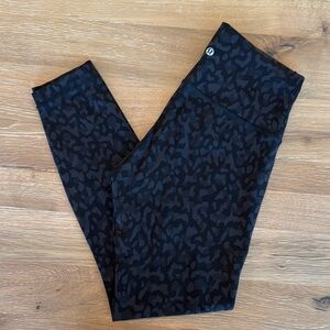 Lululemon Black Camo Leggings